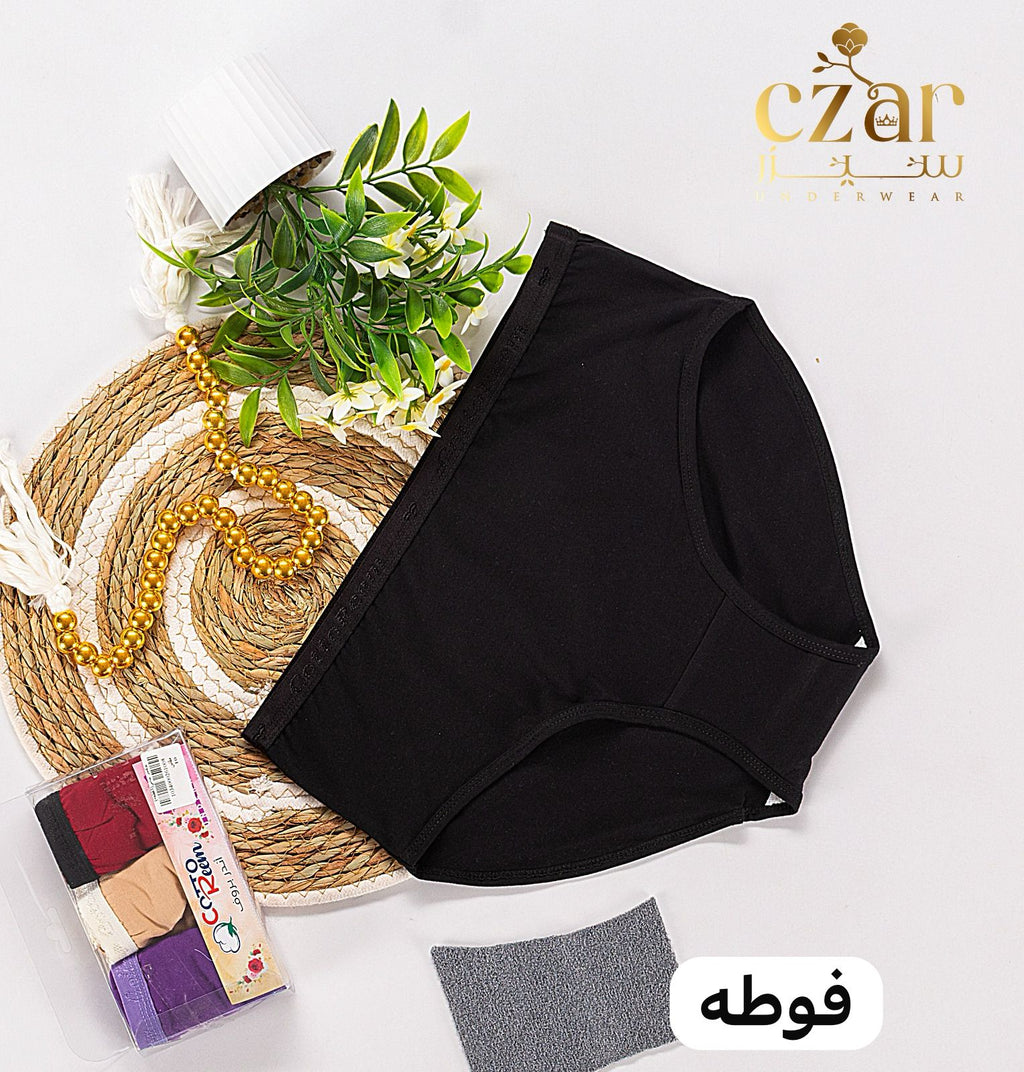 اندر حريمي ساده قطن -ليكرا +فوطه داخليه