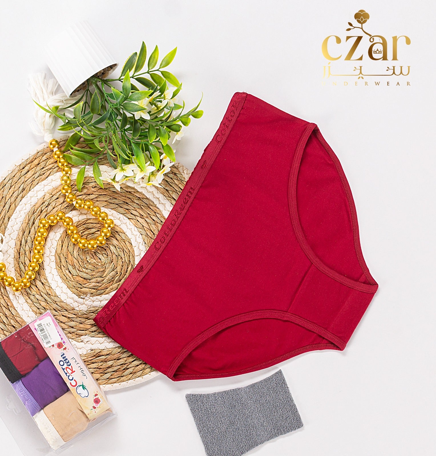 اندر حريمي قطن ساده ليكرا