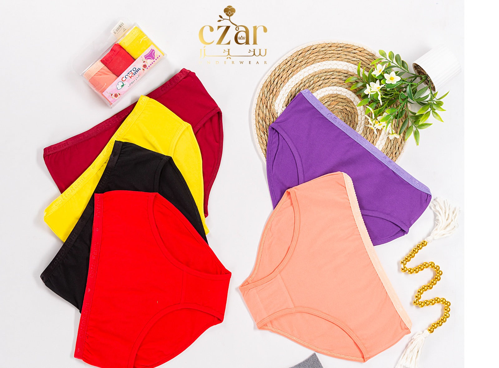 اندر حريمي قطن ساده ليكرا