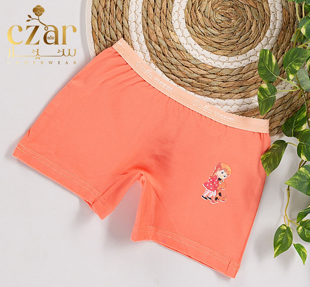 بوكسر بناتي قطن ليكرا