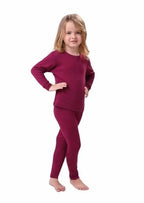 طقم دفايه بناتي قطن ليكرا