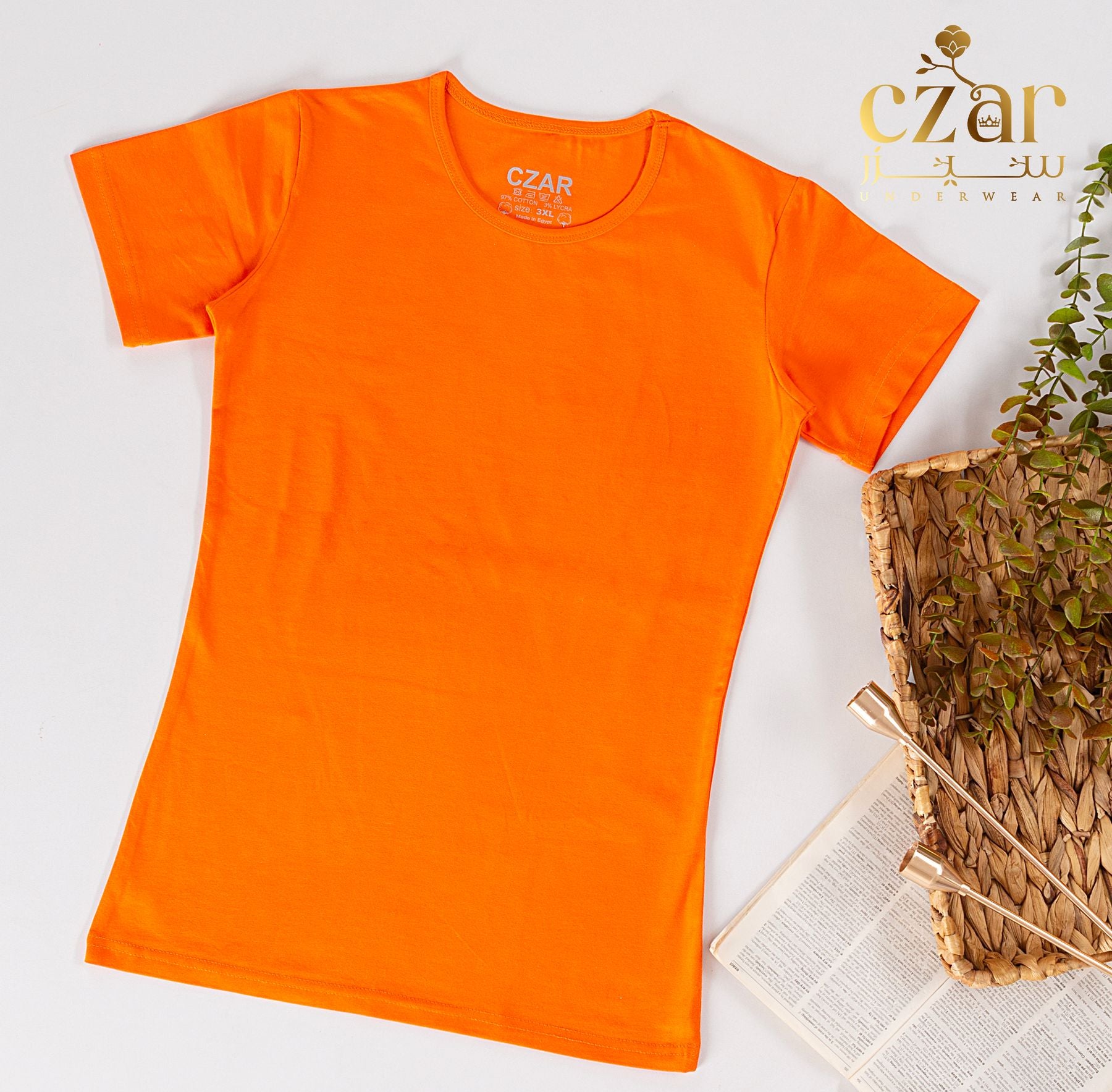 بادي نص كم حريمي قطن ليكرا