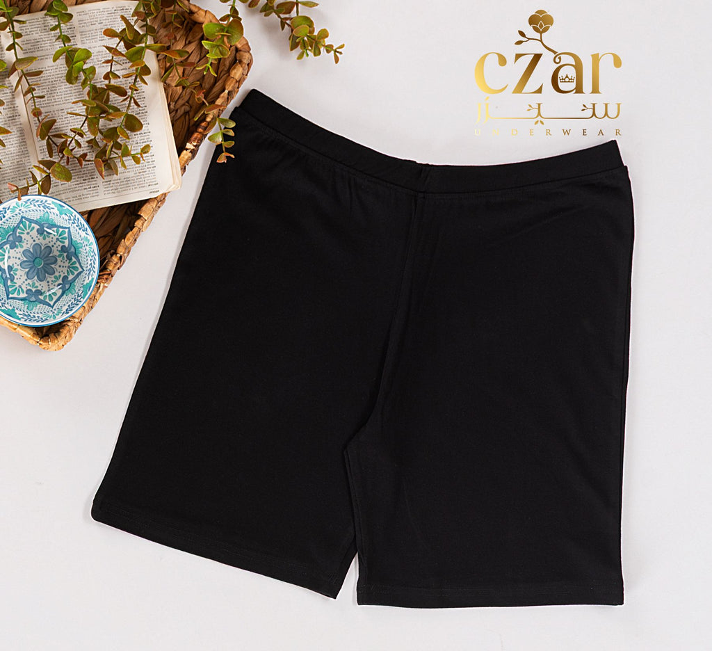 شورت حريمي قطن ليكرا