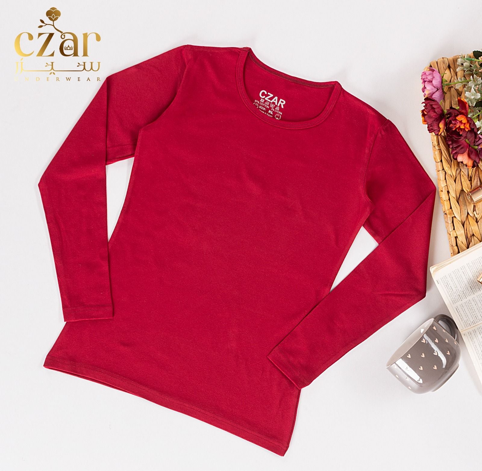 بادي كم حريمي قطن ليكرا