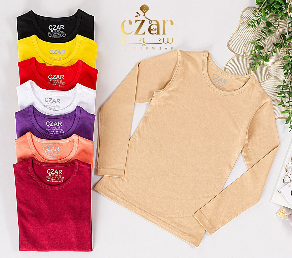 بادي كم بناتي قطن ليكرا