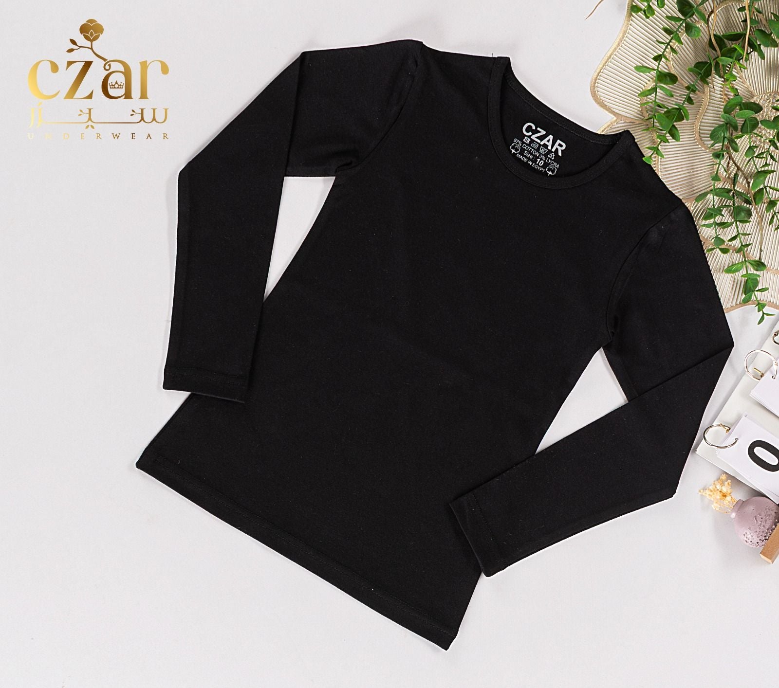 بادي كم بناتي قطن ليكرا